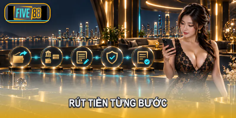 Quy trình gửi và theo dõi lệnh rút Five88