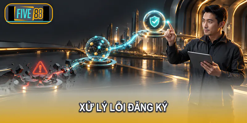 Người dùng xử lý lỗi biểu mẫu đăng ký Five88