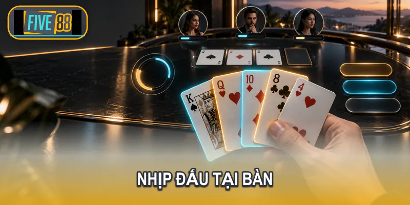 Tương tác giữa người chơi trong phòng Game bài Five88