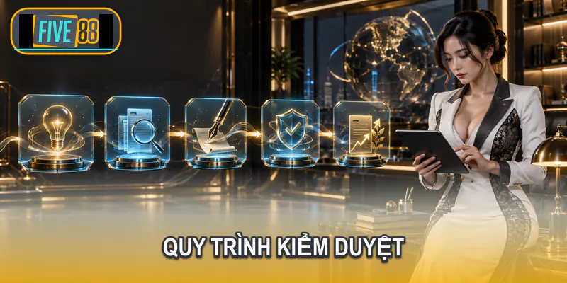 Quy trình xác định intent kiểm tra nguồn viết và QA nội dung Five88