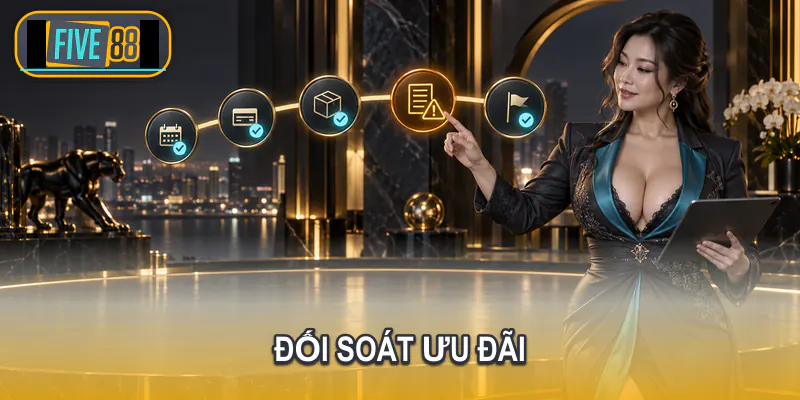 Người dùng đối soát ưu đãi Five88 chưa ghi nhận